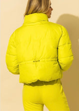 Lime Puffer Jacket