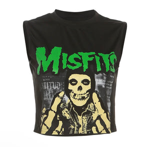 Graphic Crop Tee