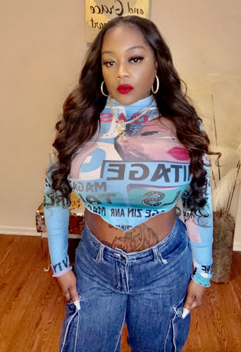 Vintage Crop Top
