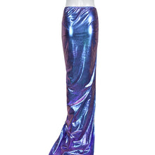 Asymmetric Metallic Skirt