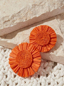 Round Beach Earrings