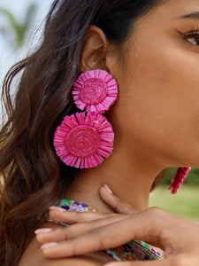 Round Beach Earrings