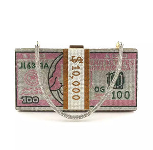 Bling Money Clutch