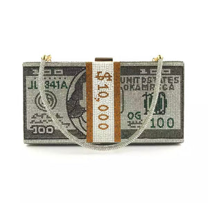 Bling Money Clutch