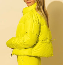 Lime Puffer Jacket