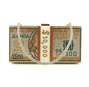 Bling Money Clutch